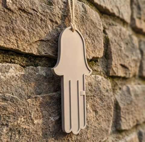 חמסה מבטון מוארכת