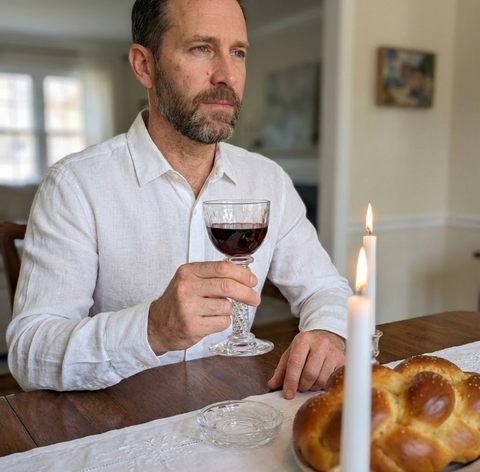 כוס קידוש מפוארת