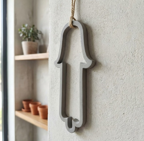 חמסה מבטון - דגם קו קונטור גדולה