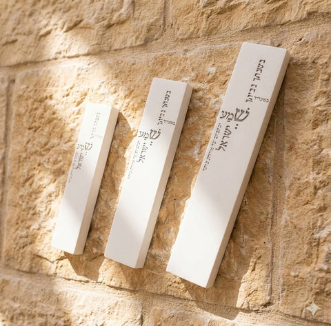 בית מזוזה טיפוגרפיה