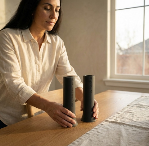 פמוטים מבטון - דגם גבוה