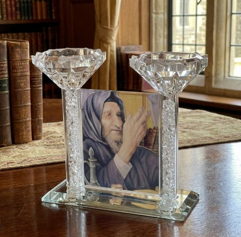 פמוטי "ברכת הצדיק" – דגם הבבא סאלי המהודר