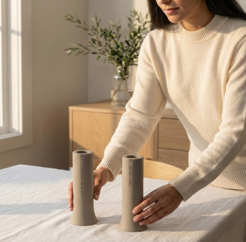 פמוטים מבטון - דגם גבוה