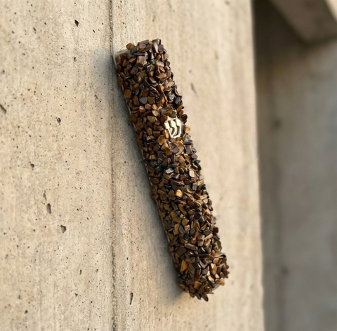 מזוזה מאבן חושן - אבן שוהם